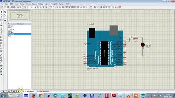 Led blinking with arduino and simulate in proteus