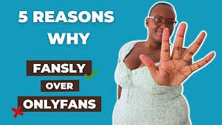 5 reasons why you should choose #fansly over #onlyfans!