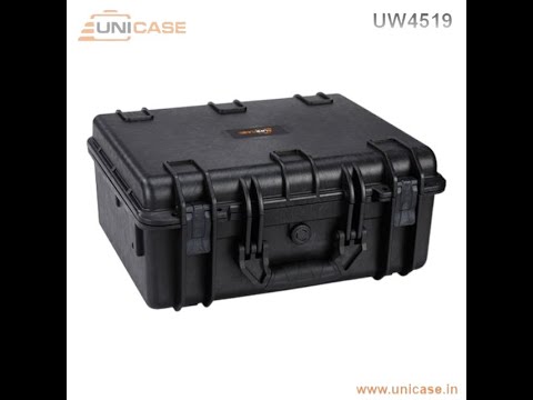 Unicase Protective hard plastic carry cases for sensitive instruments