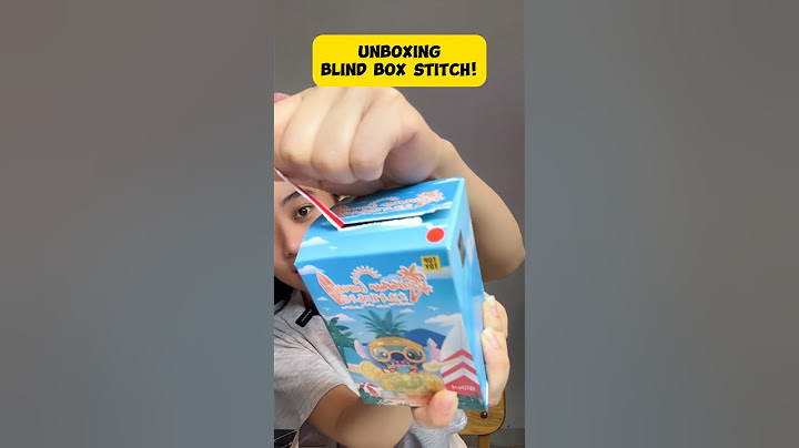 UNBOXING BLINDBOX STITCH SECRET !!?? 😱
