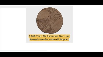 This 5,100-Year-Old Sumerian Star Map Recorded the Impact of a Massive Asteroid