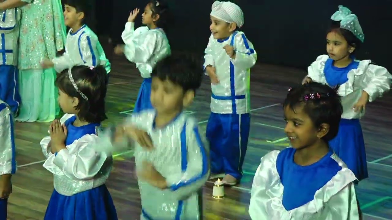 9 💙 VIBGYOR Theme – Blue | Peace & Trust | Annual Day 2025–2026 💙- Raghu pati raghav ra