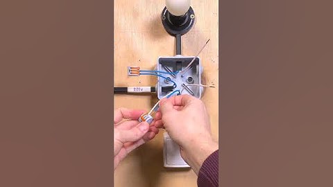 An old electrician showed you how to connect the wires correctly! #elektrik