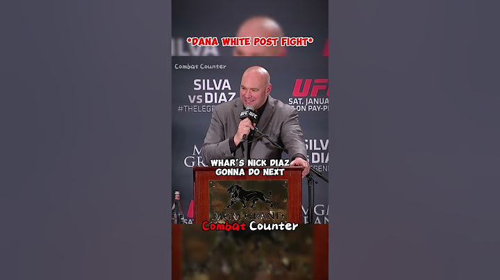 When Nick Diaz Made Dana Angry 😠😠 #nickdiaz #ufc #mma