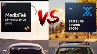 MEDİATEK DİMENSİTY 8400 ULTRA 12GB RAM VS EXYNOS 2400E 8GB RAM 6 GAMES TEST 4K 60FPS.