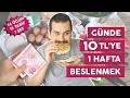 Günde 10 TL’ye 1 Hafta Beslenmek (14 Öğün, 18 Tarif, 1 Şef) [VLOG]