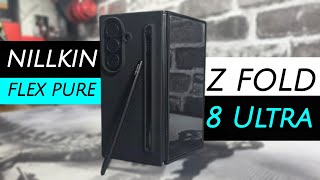 Flex Pure Fold Case w/Stylus Pen for Samsung Galaxy Z Fold 8 Ultra 
