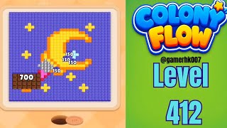 Colony Flow Level 412 Walkthrough Solution 