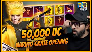 🔥50000 UC Naruto Ultimate Set Crate Opening l MaxOut New Naruto Lv8 AUG  (BGMI) screenshot 1