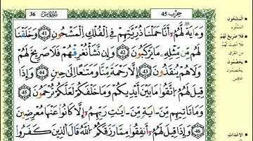 54-41: الصفحة 443 :سورة يس من الآية