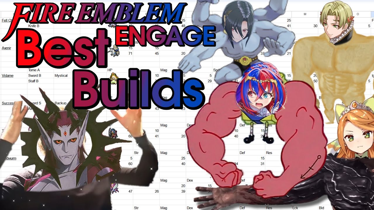 Full Builds Guide & Spreadsheet - Fire Emblem Engage - YouTube