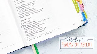 Psalms of Ascent: Psalm 126