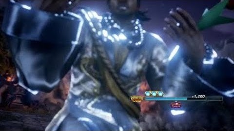 TEKKEN™7  Lei Wu Long teaches Bob how to do drunken boxing but fails