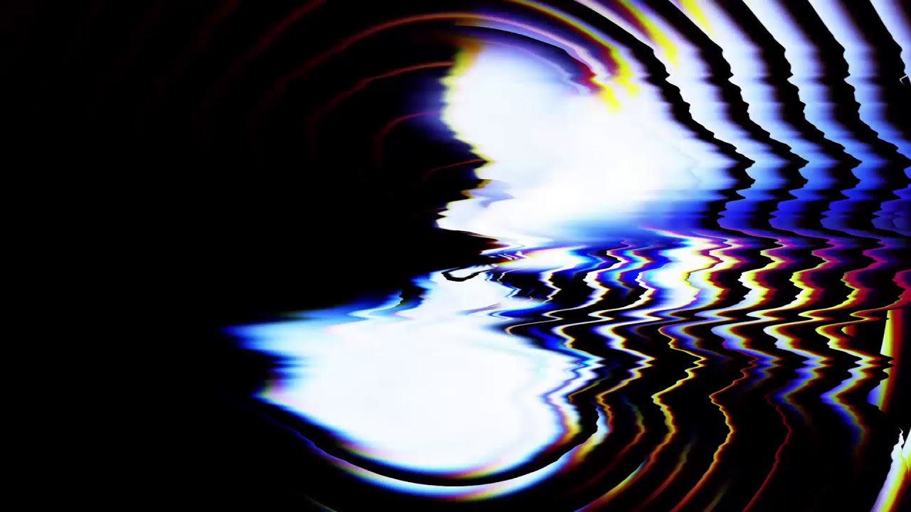 Distorted Interference Light Glitch Video Effect Loop YouTube