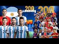 2023 argentina vs 200 legendslmartinez  messi 