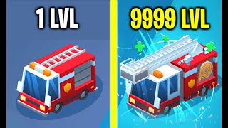 Idle Firefighter Tycoon! MAX LEVEL Lobby, Garage, Rooms, Captain, Medical Garage, Fireman EVOLUTION!