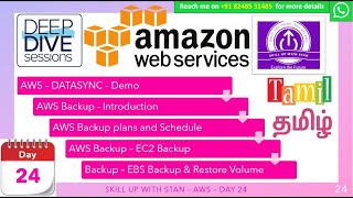AWS in TAMIL - DAY 24 - DATASYNC DEMO - BACKUP INTRO