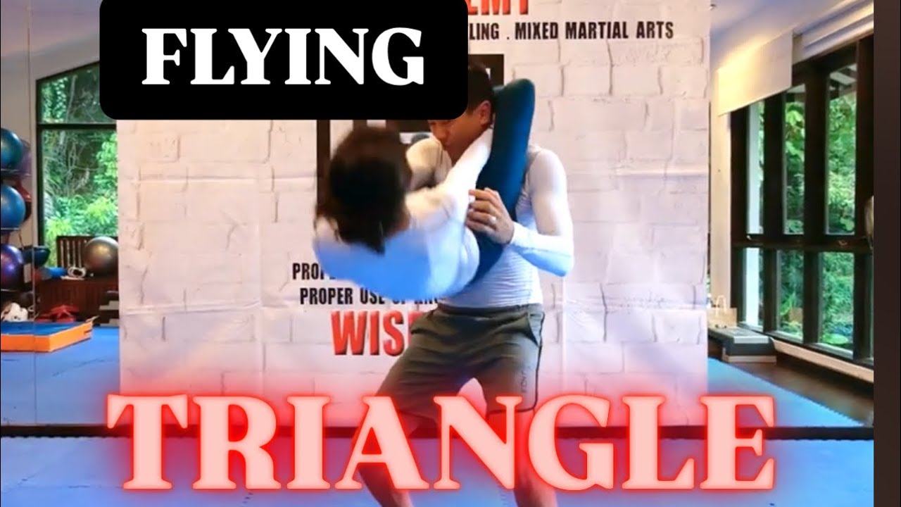 Wrestling, BJJ, Judo, No gi Coaching Tips: Flying Triangle from Collar Tie