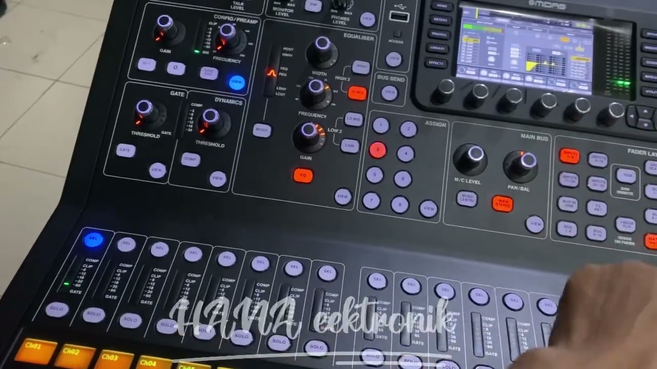 Midas m32R live // unboxing dan test pakai active 15 inc wisdom