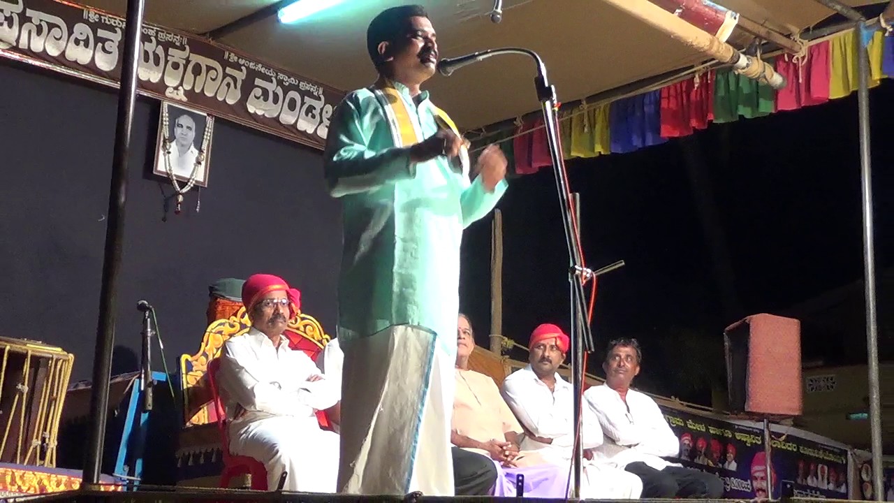 Yakshagana - Saligrama Mela - Belli Gejje,Tala Samarpane 03