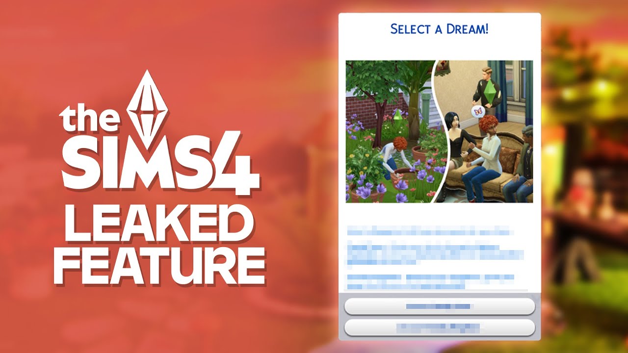 NEW Sims 4 Feature LEAKED + 3 Brand New Traits Revealed! - YouTube
