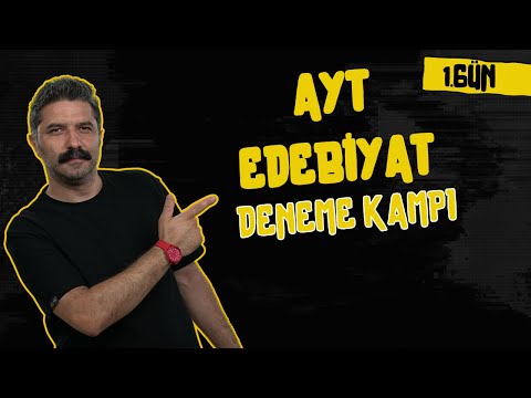 AYT Edebiyat Deneme