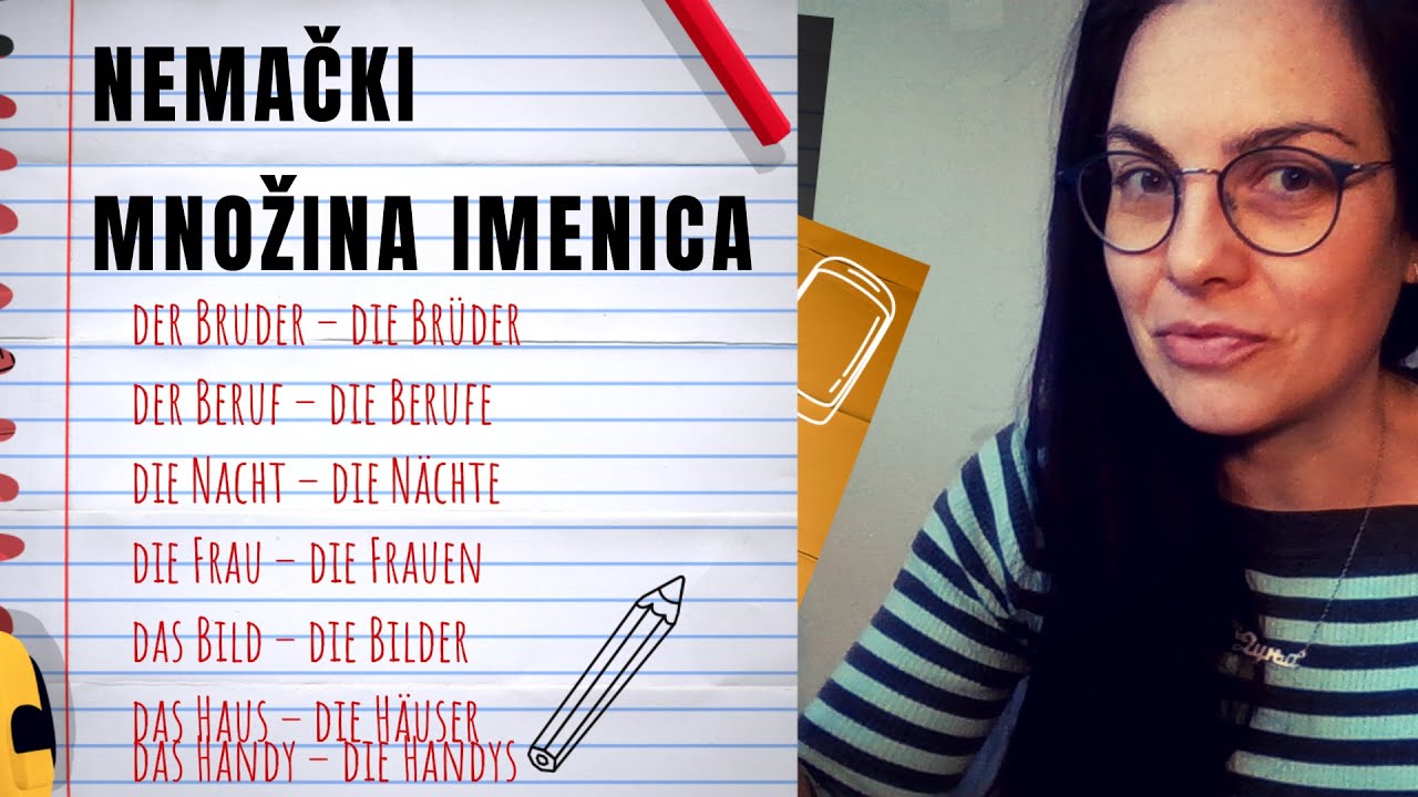 NEMAČKI A1 MNOŽINA IMENICA