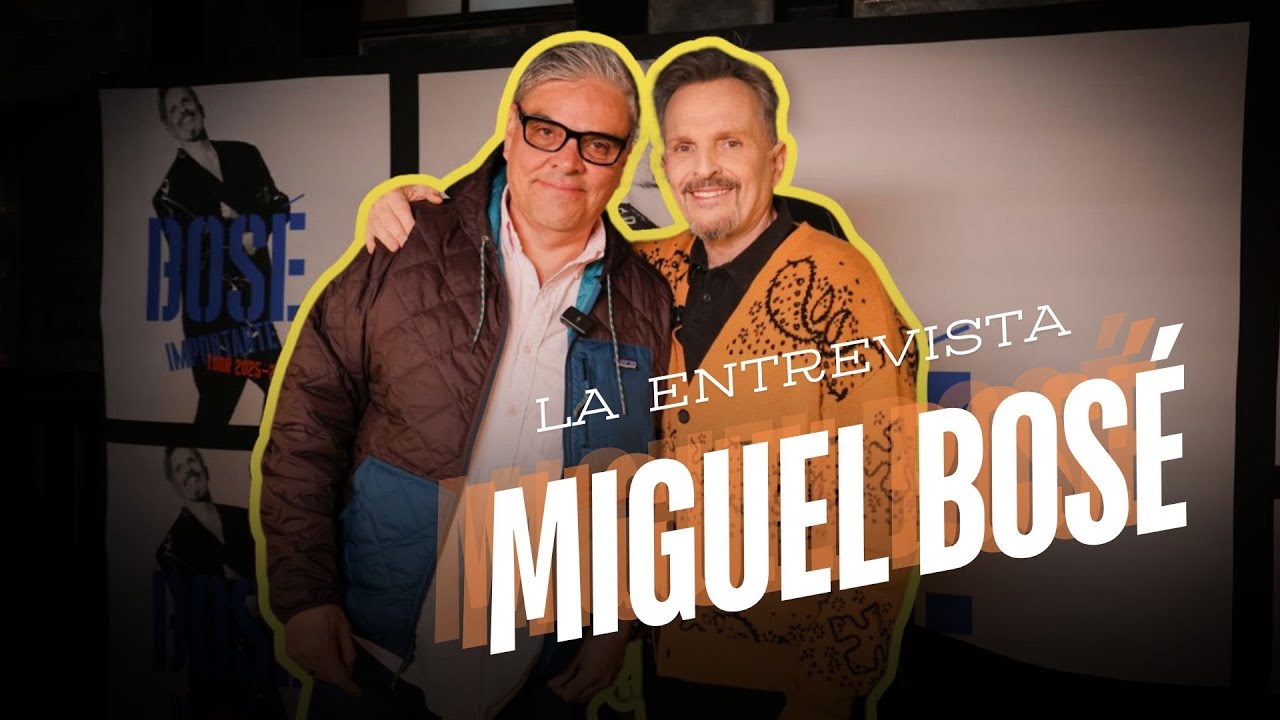 Miguel Bosé - Un BOSÉ con mucha MÁS ENERGÍA | Entrevista con Jessie Cervantes
