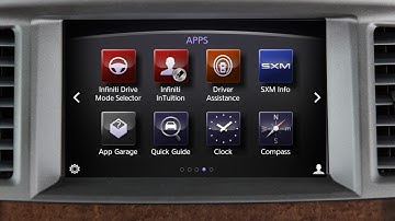 2018 INFINITI Q70 HEV - INFINITI InTouch™ Mobile Apps (if so equipped)