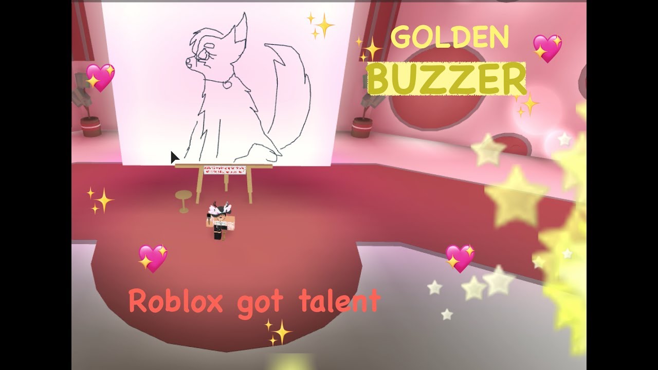 Roblox Got Talent Golden Buzzer - roblox got talent things to do