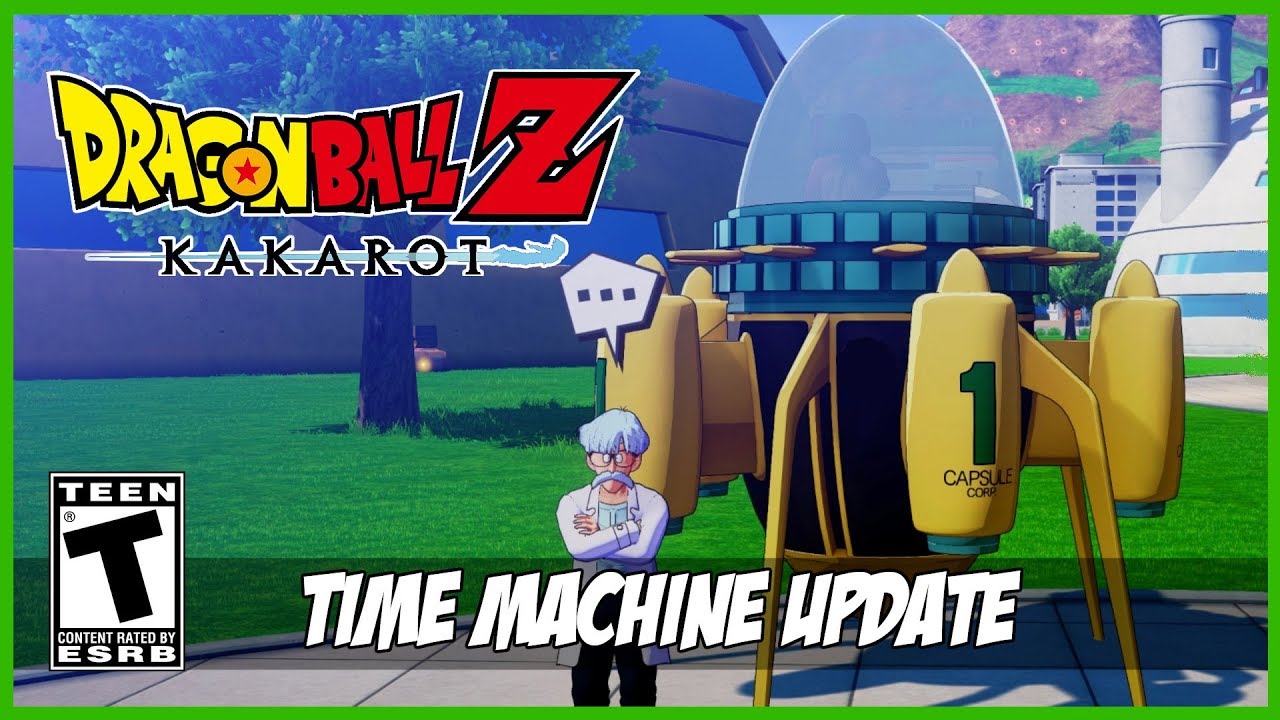 DRAGON BALL Z: KAKAROT - Time Machine Update [PC - HD] - YouTube