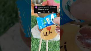 Comment Your Name 📩 Aditi ❤ #shorts #viral #mini cooking #youtubeshorts