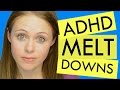 Help how to deal with admeltdowns