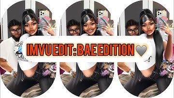 IMVU Edit Tutorial: Bae Edition ❤️