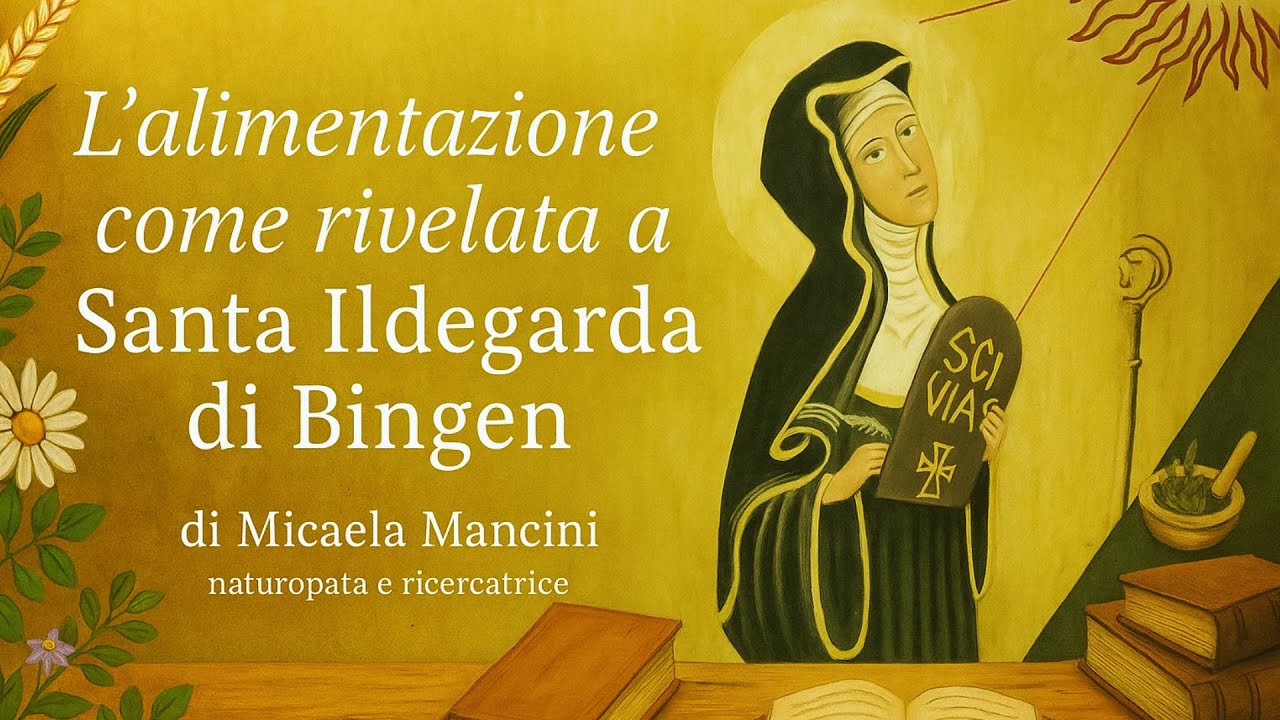 L'ALIMENTAZIONE COME RIVELATA A SANTA ILDEGARDA DI BINGEN - Micaela Mancini