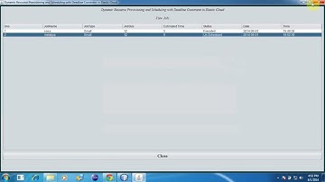 Dynamic Resource Provisioning and Scheduling with Deadline Constraint in Elastic