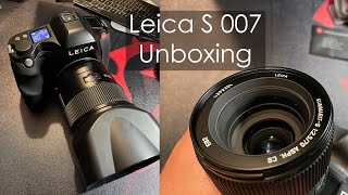 Leica S 007 and 70mm Summarit-S Unboxing and Life Update - YouTube
