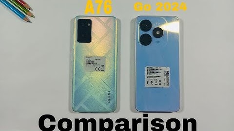 Oppo A76 Vs Tech Spark Go 2024 Speed test And Comparison