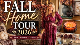 🍂COZY FALL HOME TOUR 2026 🍁Elegant Autumn Decorating Ideas for the Entire Home