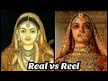 Padmavati real vs reel charecters