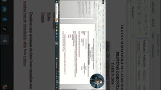 CARA MEMBUAT GARIS BAWAH PADA KOP SURAT DI MS WORD