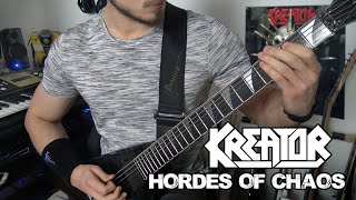 Kreator Hordes Of Chaos Full Guitar Cover Tabs MIDI All Guitars