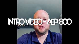 Intro Video - Aep800