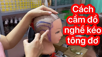 CHIA SẺ HỌC CẮT TÓC NAM CƠ BẢN CHO NGƯỜI MỚI HỌC _ NGỌC TÓC