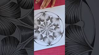 🌼 Relaxing Mandala Style Zentangle