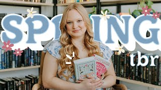 SPRING TBR 🌸 cozy fantasy, cottage core, romance, mysteries & books to give you warm spring vibes!