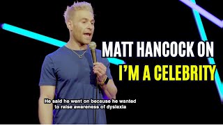 Matt Hancock on I'm a Celebrity #comedy #standupcomedy #imaceleb