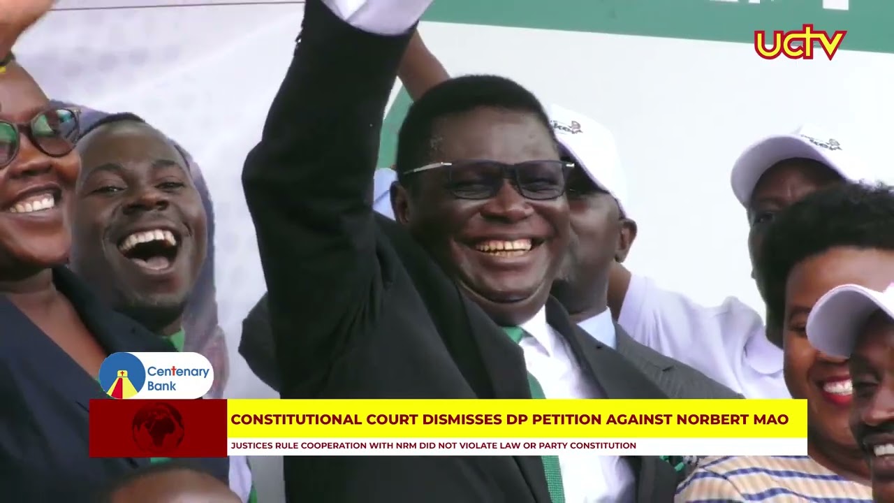 Constitutional Court Dismisses DP Petition Against Norbert Mao