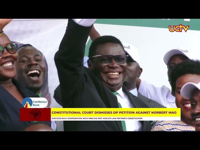 Constitutional Court Dismisses DP Petition Against Norbert Mao