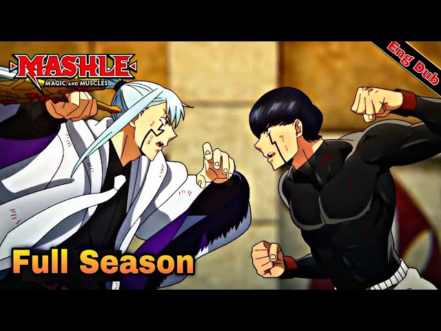 Mashle: Magic and Muscles Anime Series Episodes 1-12 Dual Audio  English/Japanese